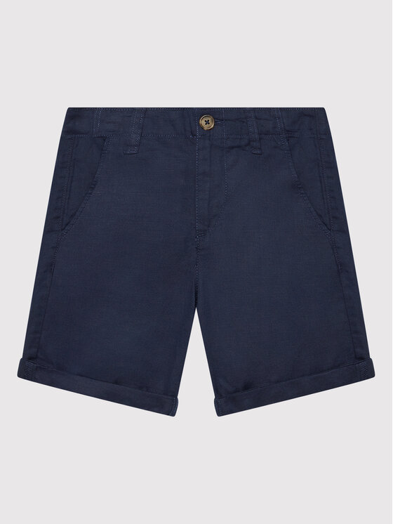 United Colors Of Benetton Σορτς υφασμάτινο 4BE7C900C Σκούρο μπλε Regular Fit