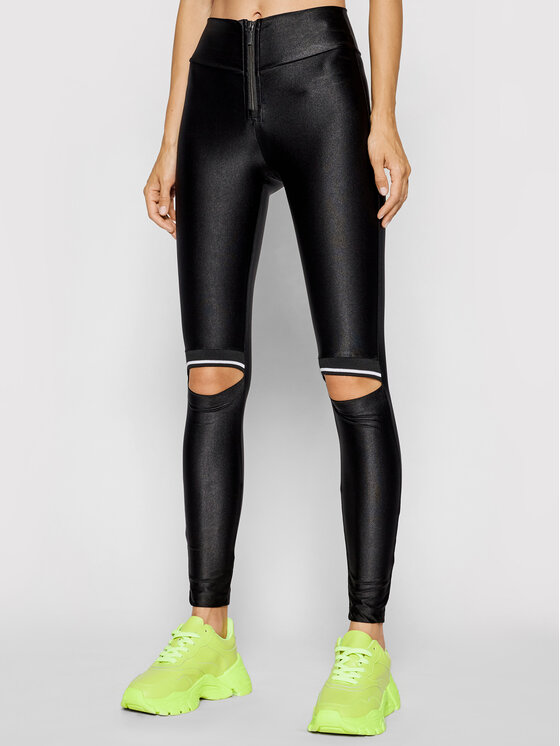 Leggings 21146 Nero Slim Fit