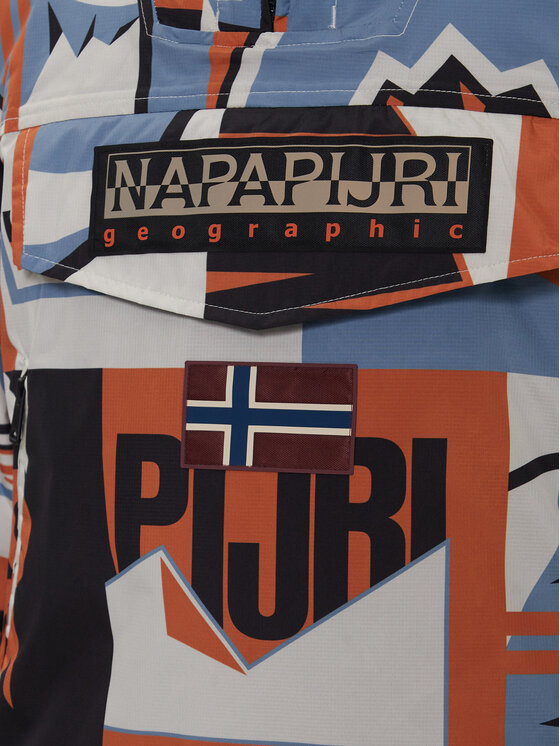 Napapijri Napapijri Μπουφάν anorak Rf Next NP0A88T8 Έγχρωμο Regular Fit