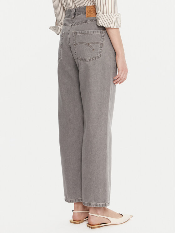 Marella Marella Jeans 2523186084 Grigio Mom Fit