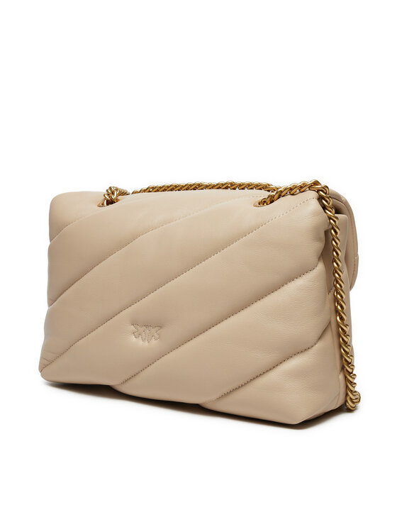PINKO PINKO Torebka Love Puff Classic Cl . AI 24-25 PLTT 100038 A0F2 Beżowy