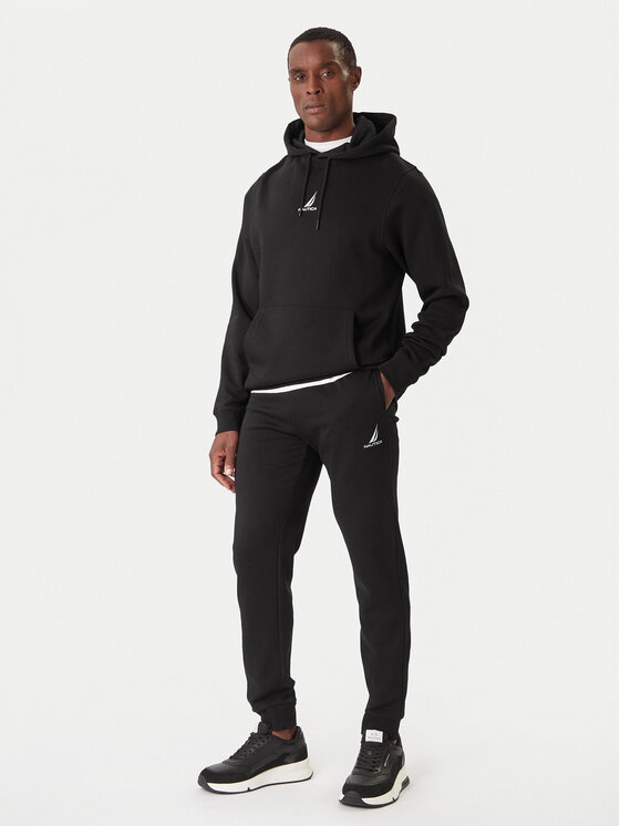 Nautica Nautica Dressipüksid Nampa N1T04063 Must Regular Fit