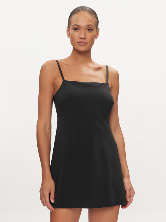 Calvin Klein Performance Každodenné šaty 00GWS4D909 Čierna Slim Fit