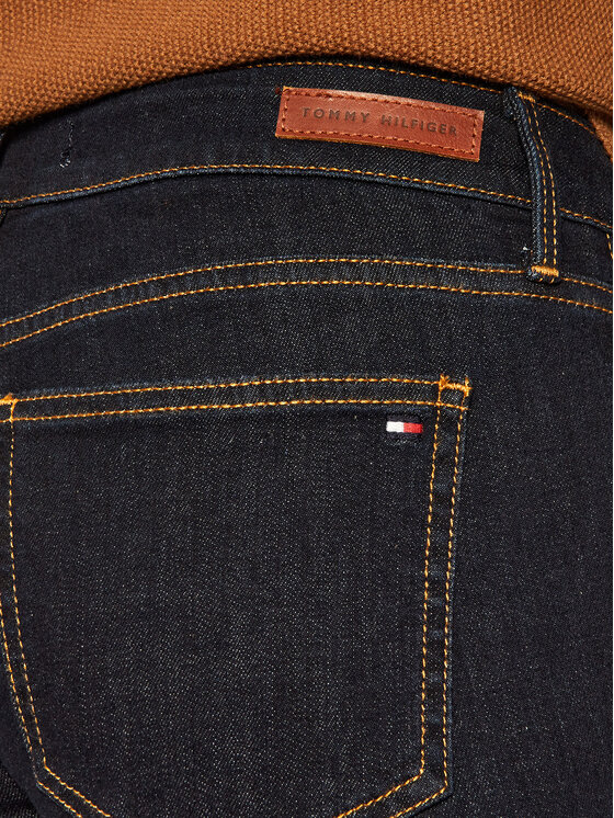 Tommy Hilfiger Prigludę (Slim Fit) džinsai Heritage Milan 1M87647437  Tamsiai mėlyna Slim Fit • Modivo.lt