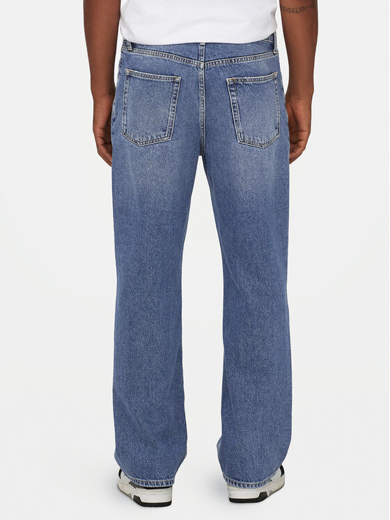 Only & Sons Only & Sons Traperice Fade 22026781 Plava Loose Fit