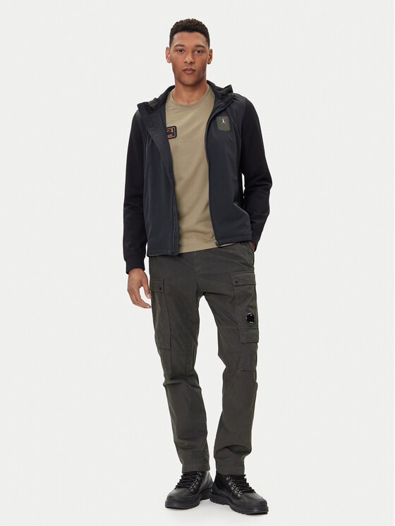 Aeronautica Militare Aeronautica Militare Prijelazna jakna 252AF0514UF00559 Crna Regular Fit