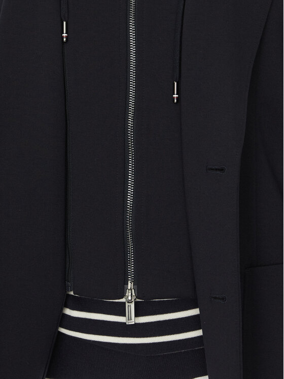 Tommy Hilfiger Tommy Hilfiger Sacou MW0MW39188 Bleumarin Regular Fit