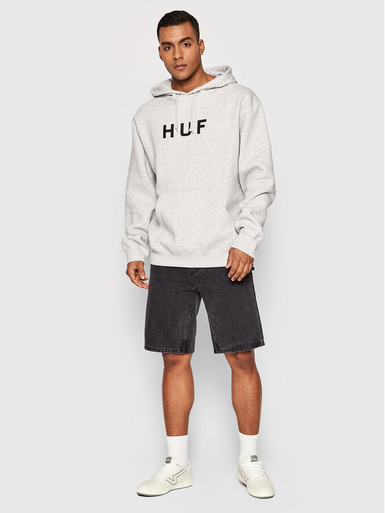 Huf og outlet logo hoodie