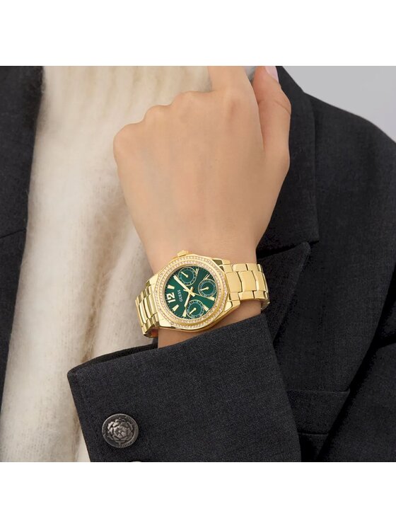 Guess Guess Hodinky GW0685L5 Zlatá