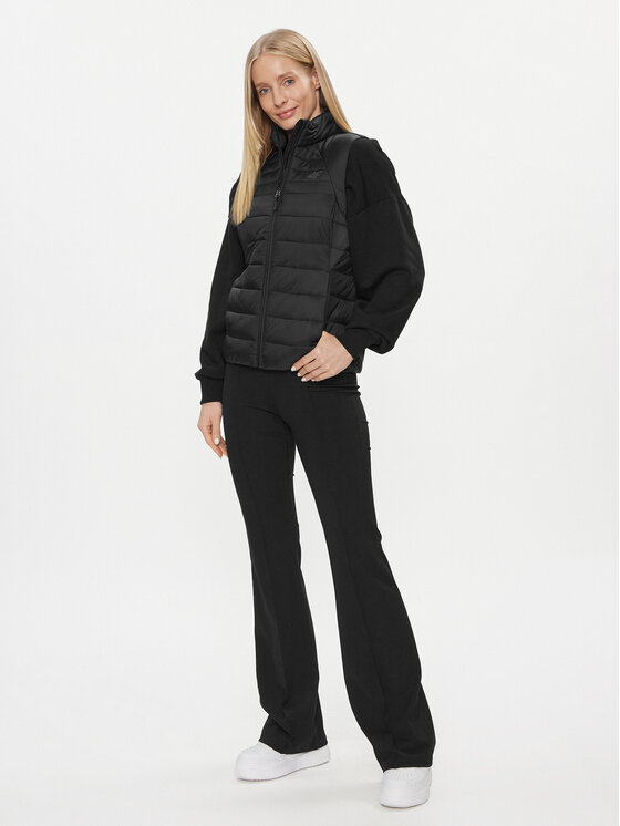 4F 4F Безрукавка 4FAW23TVESF072 Чорний Slim Fit