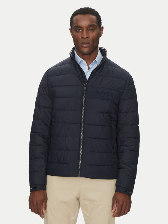 BOSS Prechodná bunda H-Cenitos 50519237 Tmavomodrá Regular Fit
