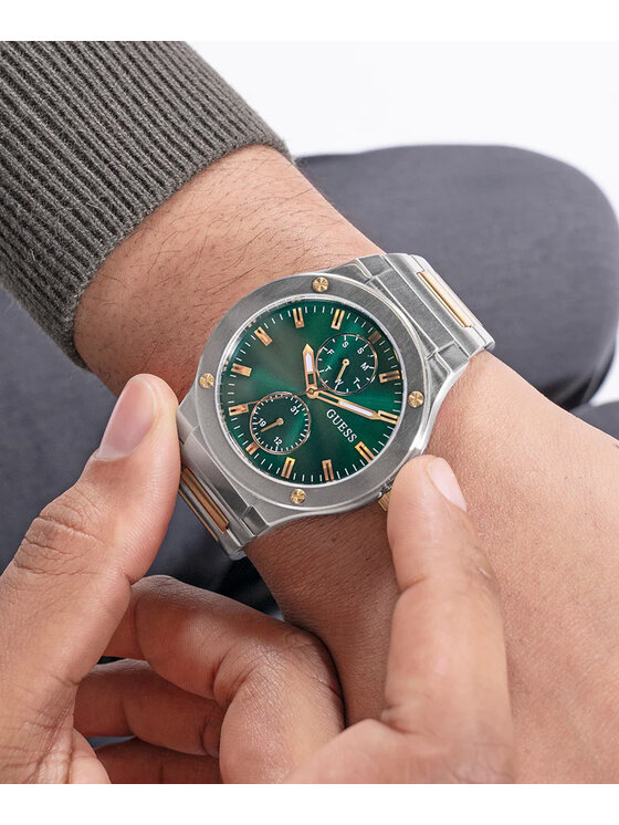 Guess Guess Ρολόι GW0795G1 Ασημί