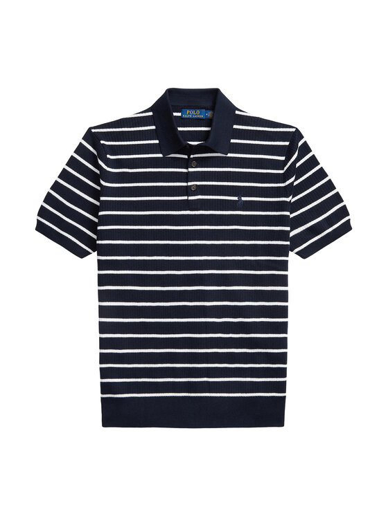 Polo Ralph Lauren Polo Ralph Lauren Тениска с яка и копчета 710B17976001 Тъмносин Regular Fit