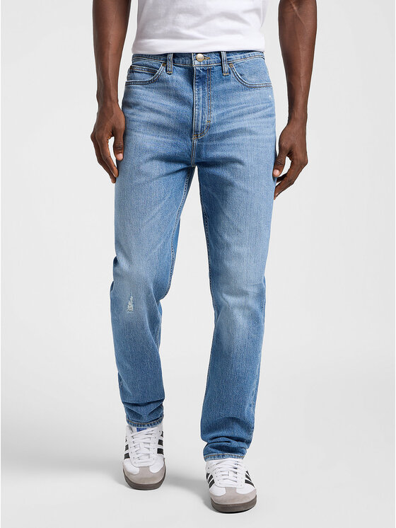 Lee Lee Jeansy AUSTIN Niebieski Slim Fit