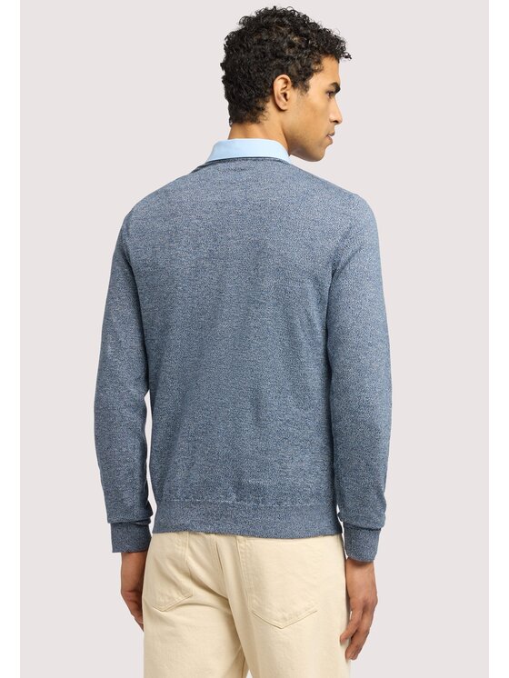 Trussardi Trussardi Sweter M0738000081N024 Niebieski Regular Fit