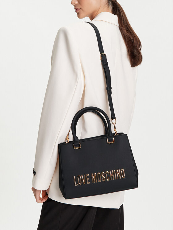 LOVE MOSCHINO LOVE MOSCHINO Ročna torba JC4022PP1NKD0000 Črna