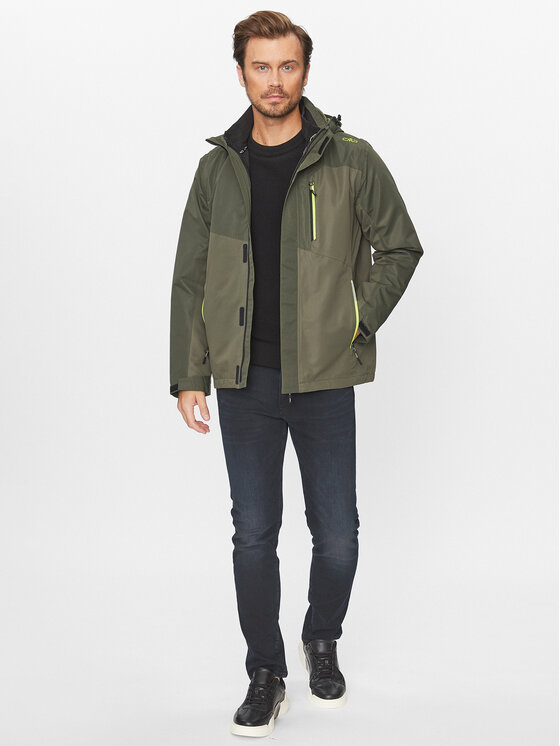 CMP CMP Pohodna jakna 31Z1587D Khaki Regular Fit