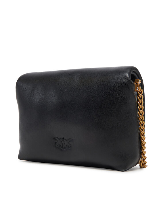 PINKO PINKO Дамска чанта Love Click Puff Baby 101584 A10F Черен