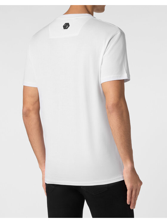 PHILIPP PLEIN PHILIPP PLEIN T-Shirt 14923 Biały Regular Fit