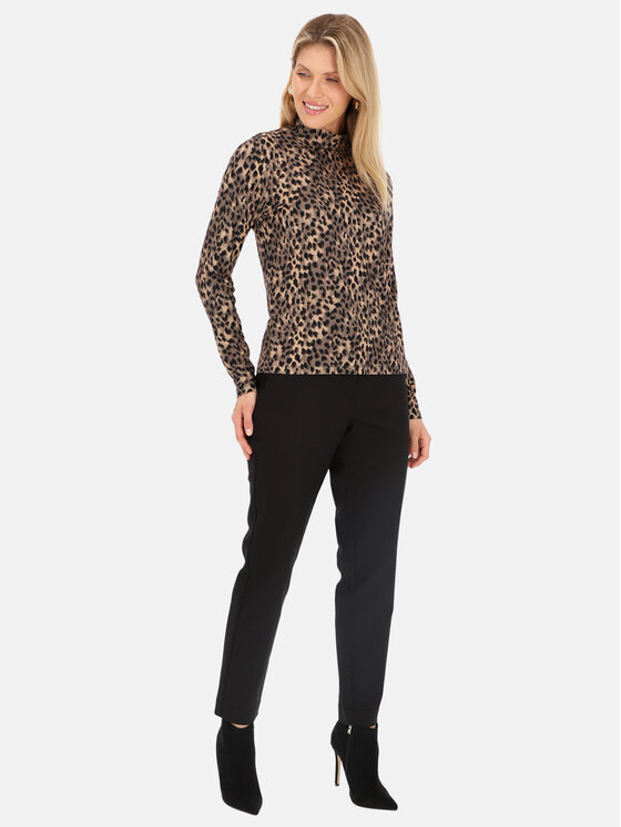 Red Button Red Button Golf Rolinde Brązowy Slim Fit