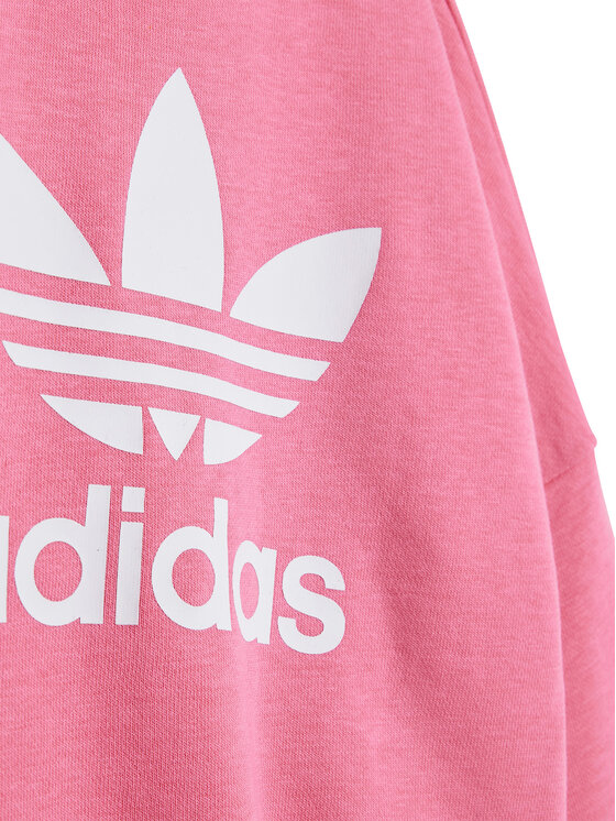 adidas adidas Set majica dugih rukava i leggins JY1109 Ružičasta Flared Fit