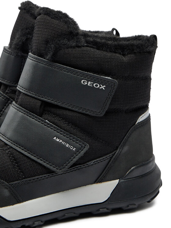 Geox Geox Μπότες Χιονιού J Trekkyup Boy B Abx J46MBF 0FU50 C9999 S Μαύρο