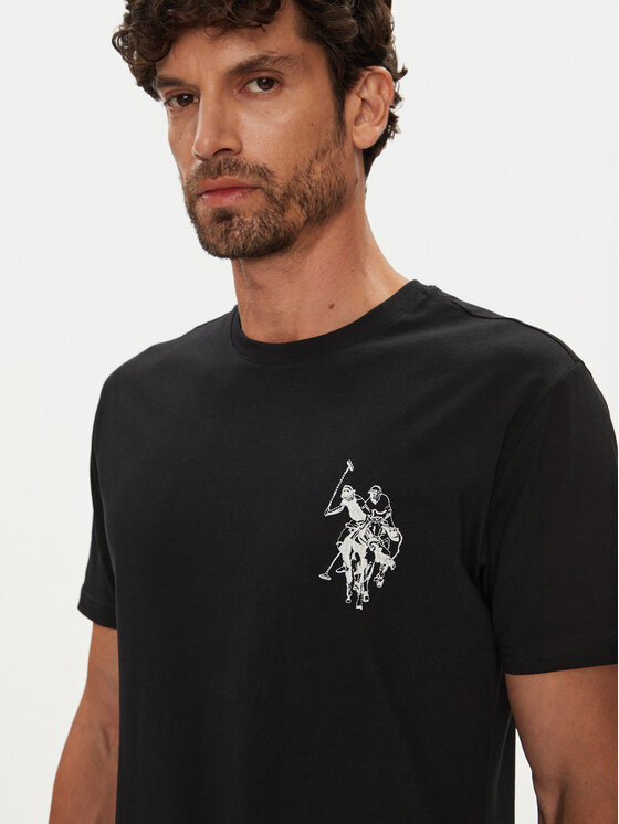 U.S. Polo Assn. U.S. Polo Assn. Tricou MUP4367 Negru Regular Fit