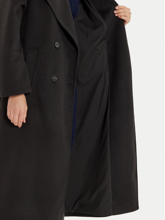 Imperial Imperial Зимове пальто KI54IID Чорний Loose Fit