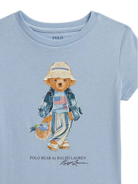 Polo Ralph Lauren Polo Ralph Lauren T-Shirt 312A11759001 Γαλάζιο Regular Fit