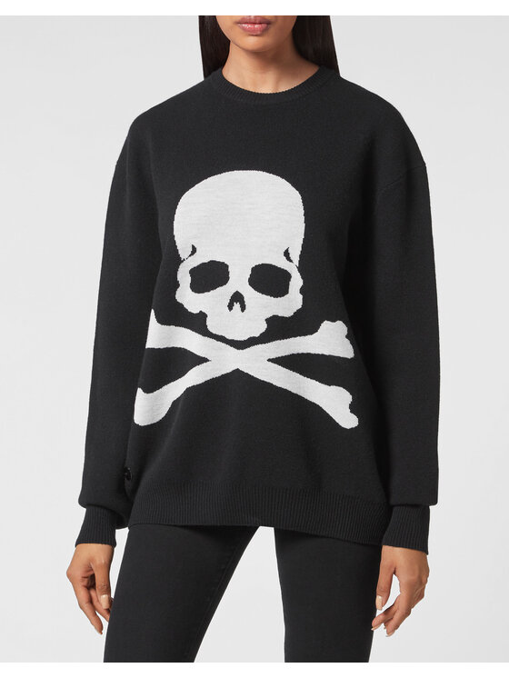 PHILIPP PLEIN PHILIPP PLEIN Longsleeve 13417 Nero Regular Fit