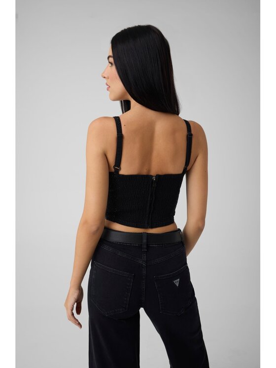Guess Guess Top 184938 Černá Classic Fit
