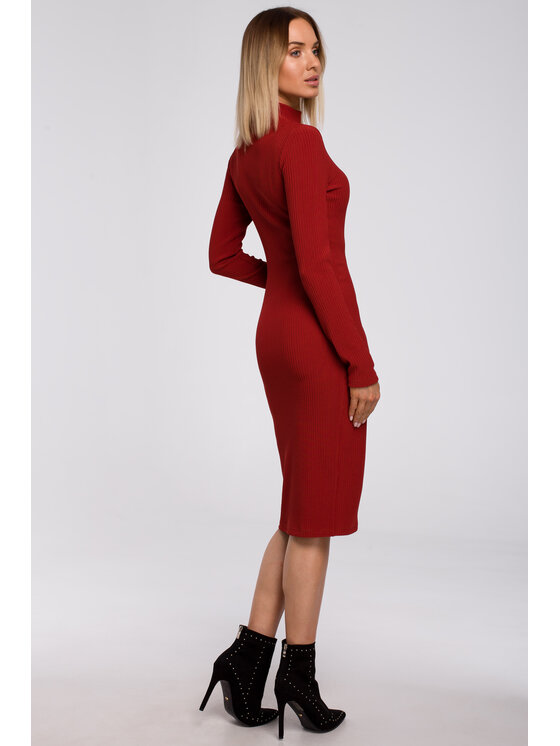 Made of Emotion Made of Emotion Vestito di maglia M542 Rosso