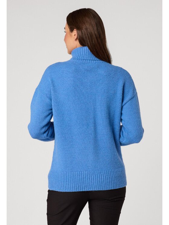 QUIOSQUE QUIOSQUE Sveter QUIOSQUE 6VS003801 Modrá Regular Fit