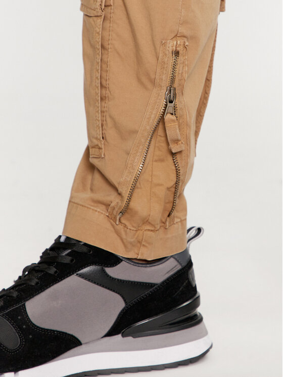 Aeronautica Militare Aeronautica Militare Pantaloni di tessuto 241PA1387CT1493 Beige Regular Fit