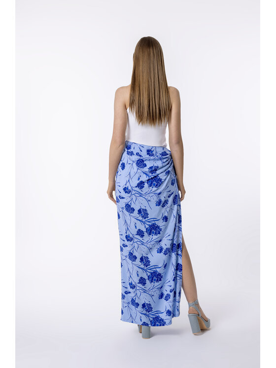LAURELLA LAURELLA Sukňa 7UL005 Modrá Regular Fit