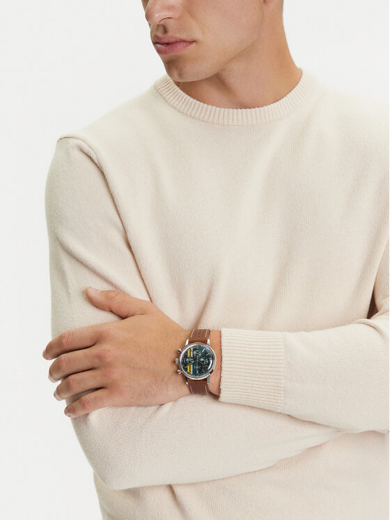 Timex Timex Hodinky TW2W99100 Hnedá