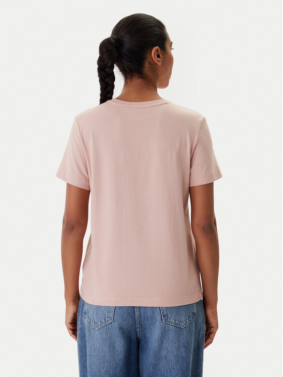 Calvin Klein Jeans Calvin Klein Jeans T-Shirt Monogram LV047B224G Koralowy Regular Fit