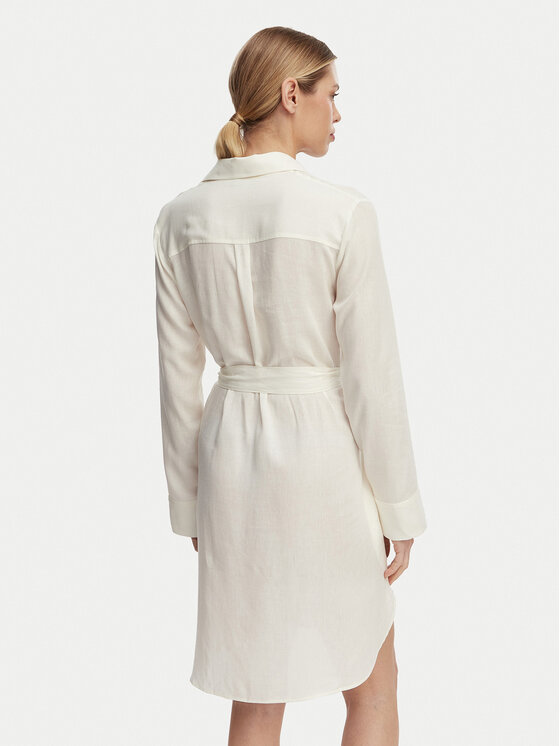 Emporio Armani Emporio Armani Vestito chemisier EW000817 AF20252 U1131 Bianco