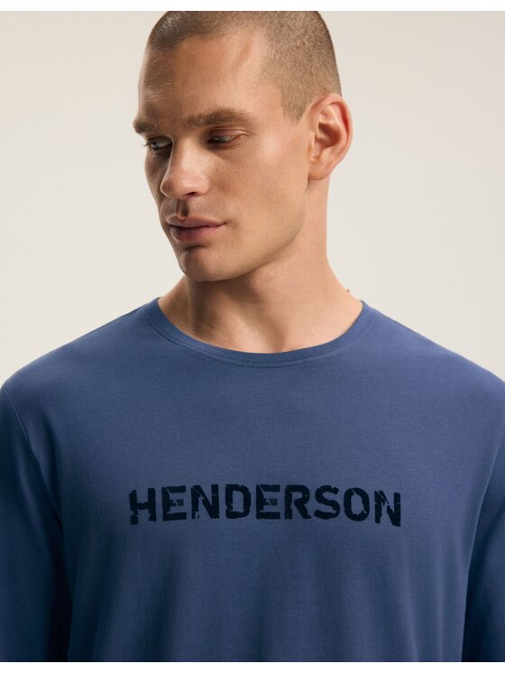 Henderson Henderson Piżama 45491 Granatowy Regular Fit