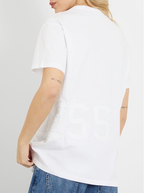 Guess Guess T-Shirt 161297 Bílá Classic Fit