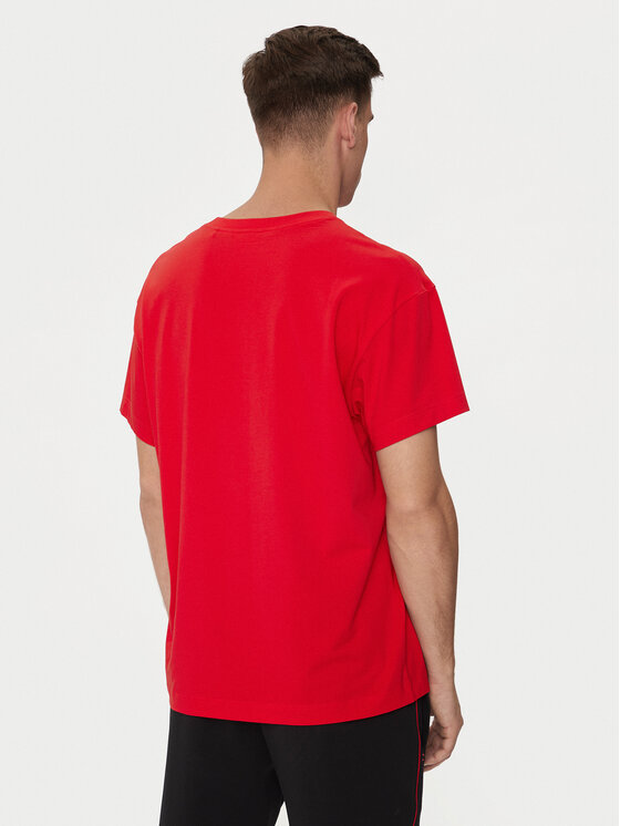 HUGO Hugo T-särk Linked 50518646 Punane Relaxed Fit