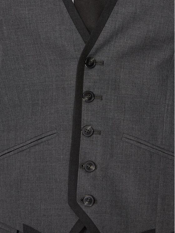 KARL LAGERFELD KARL LAGERFELD Костюм 115244 544008 Сив Slim Fit