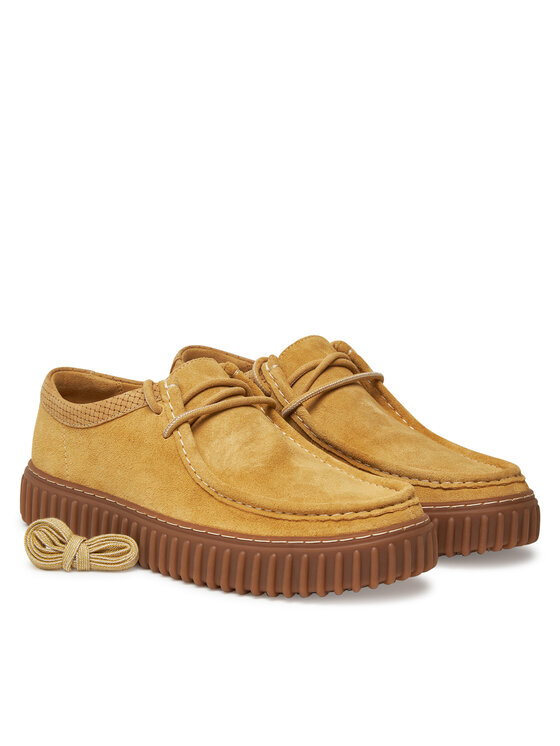 Clarks Clarks Nizki čevlji Torhill Low 26180911 Rumena