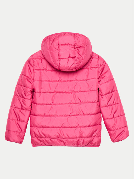 Guess Guess Пухено яке H4BJ10 WCFM0 Розов Regular Fit