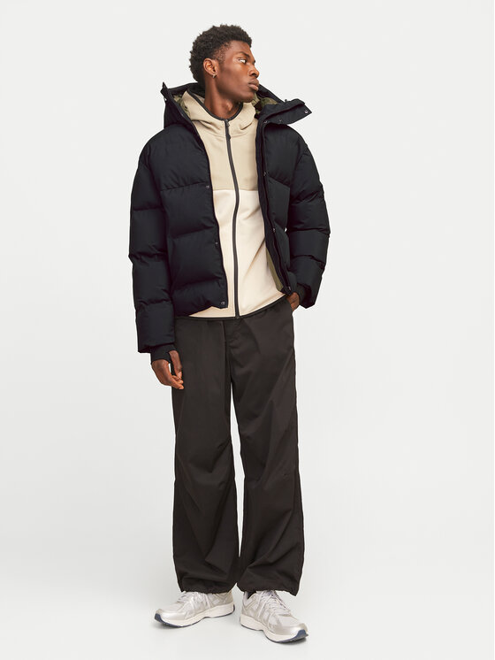 Jack&Jones Jack&Jones Зимно яке Alpha 12261971 Черен Regular Fit