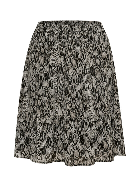 Kaffe Kaffe Spódnica trapezowa Carmen 10507431 Szary Regular Fit