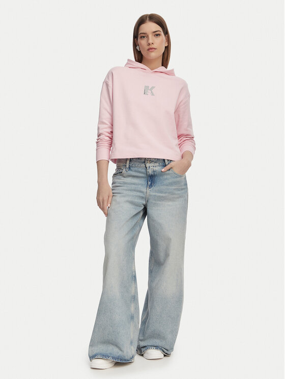 Karl Lagerfeld Jeans Karl Lagerfeld Jeans Світшот B2W20037 Світло-рожевий Regular Fit