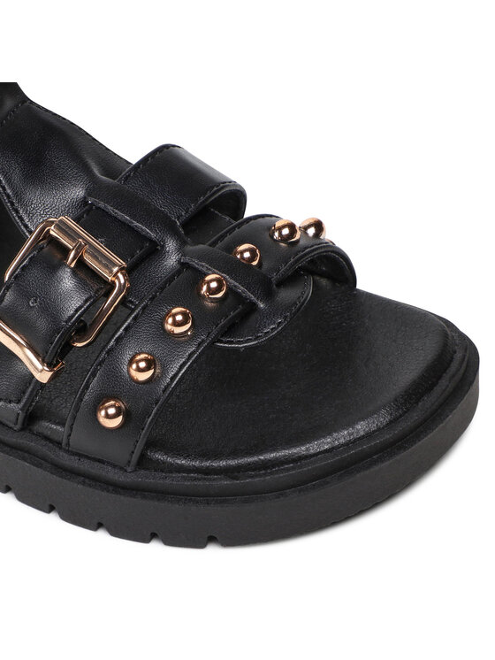 DeeZee DeeZee Sandále CS5710-02 Čierna