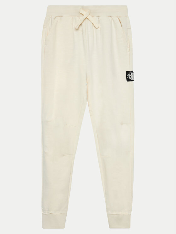 Coccodrillo Coccodrillo Jogginghose WC4120104CEJ Écru Regular Fit