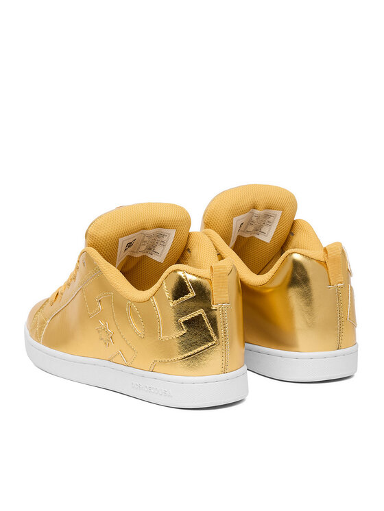DC Shoes DC Shoes Sneakersy EO-COURT GRAFFIK DC01662116 Zlatá